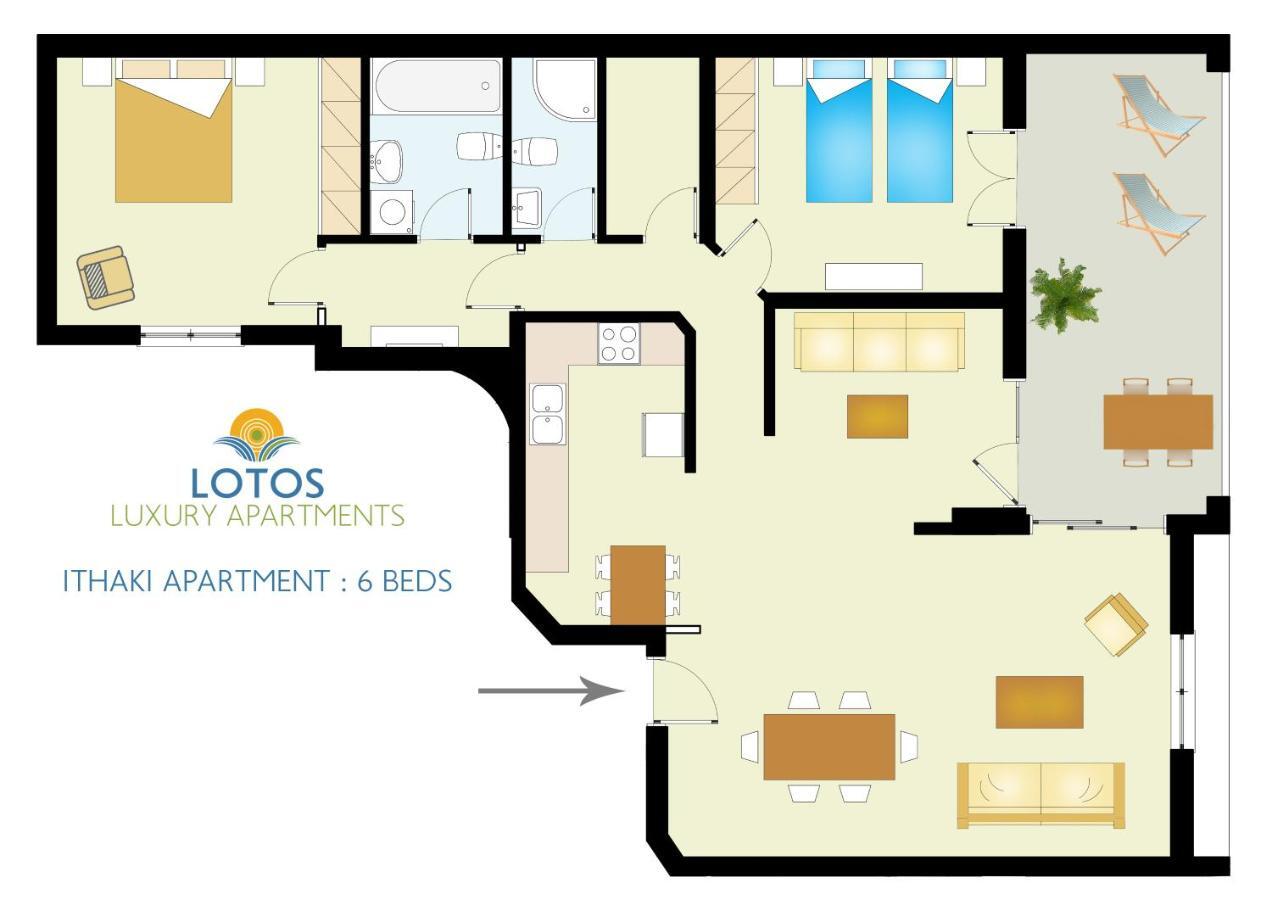 Lotos - Luxury Apartments Kounoupidhiana Ngoại thất bức ảnh
